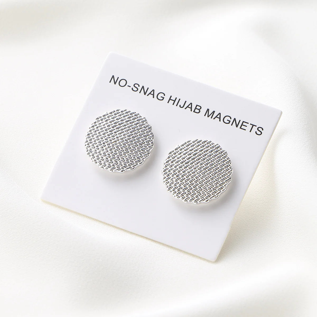 Épingle Duo magnetic hijab pin set in Silver