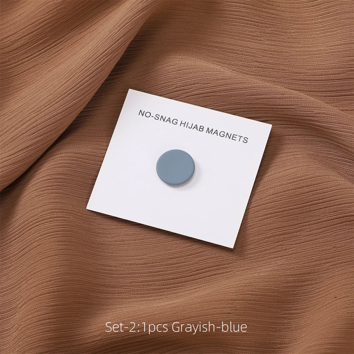 Épingle magnetic hijab pin in Dusty Blue