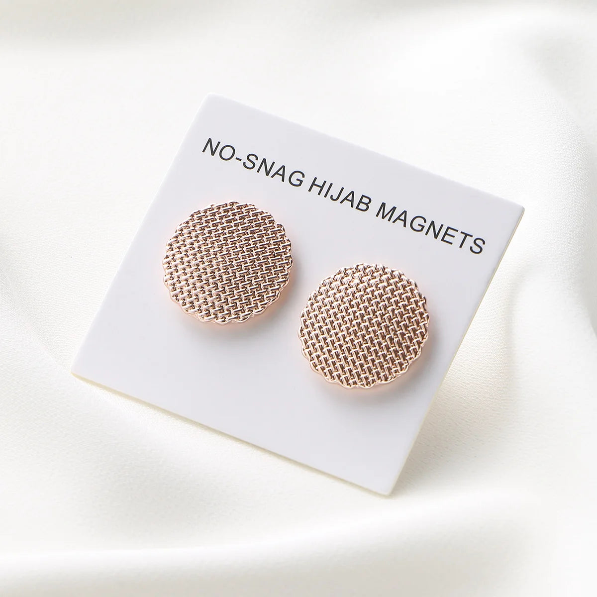 Épingle Duo magnetic hijab pin set in Rose Gold