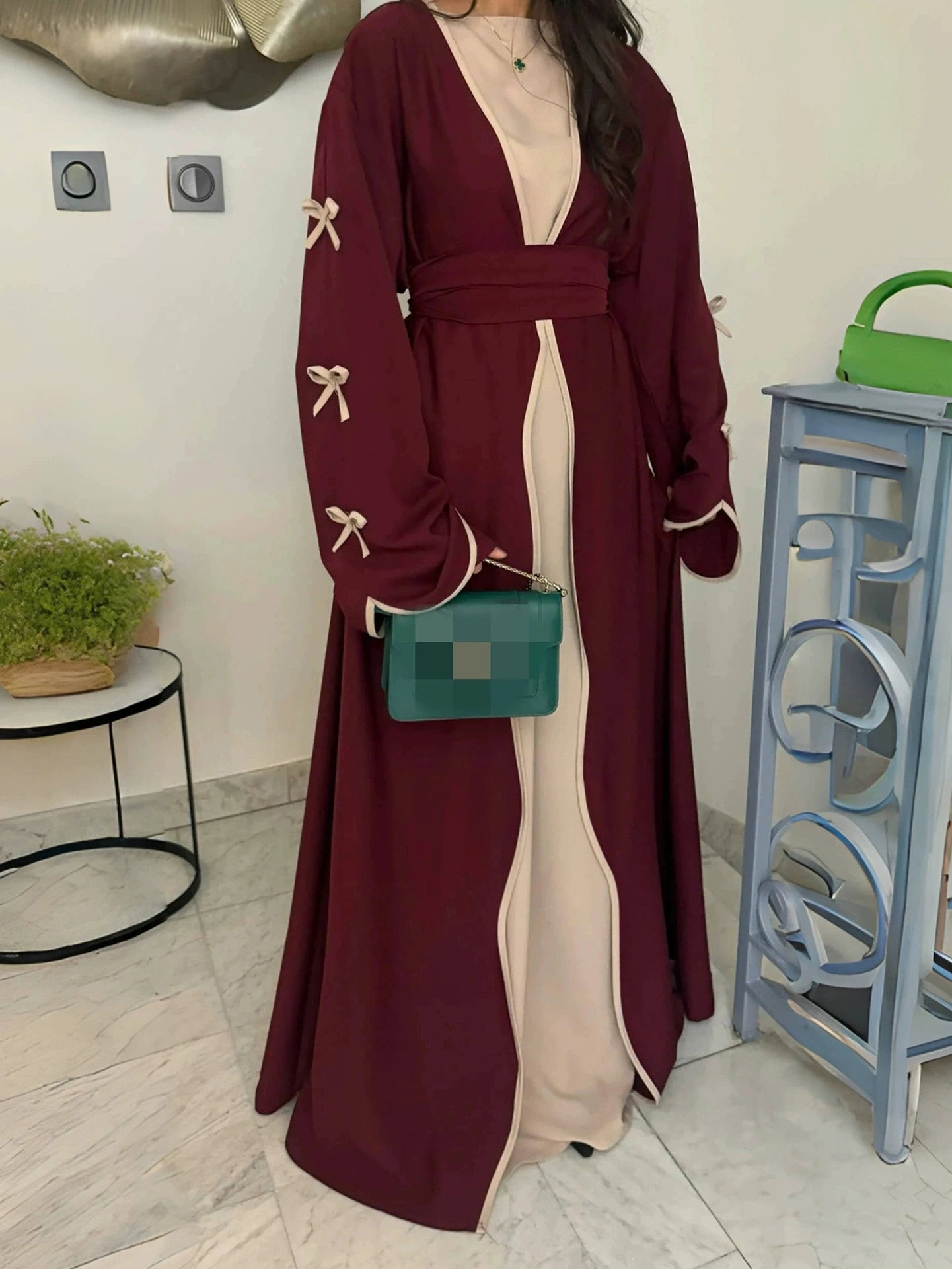 The Maison Ruban - Wine Red