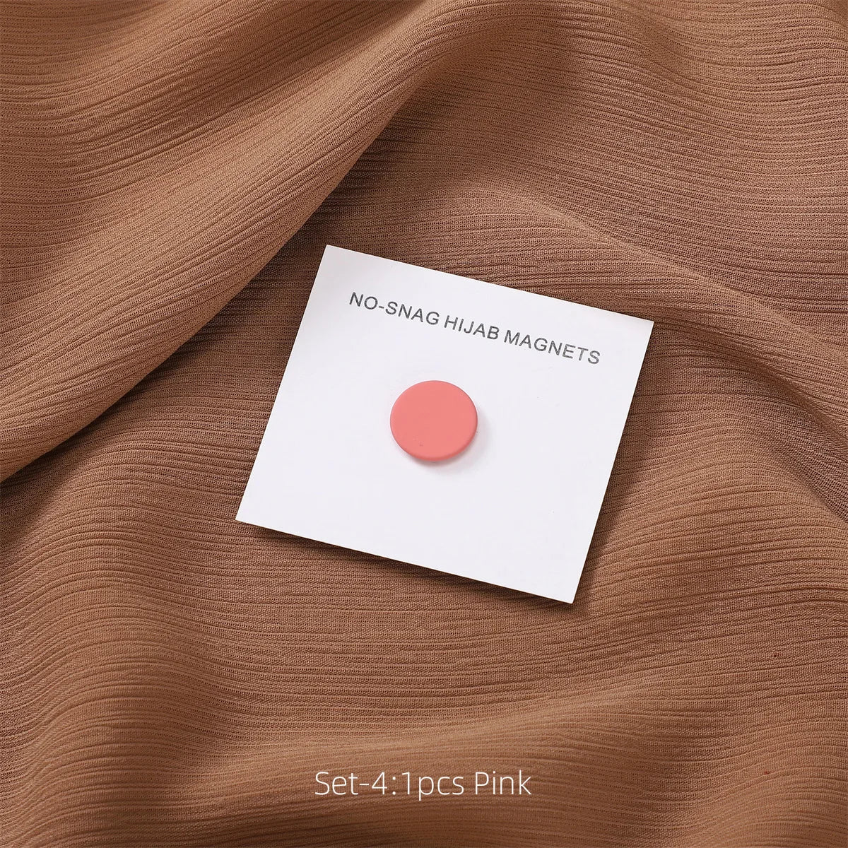 Épingle magnetic hijab pin in Coral