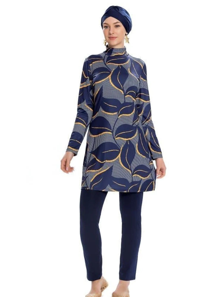 Midnight Gold burkini full length