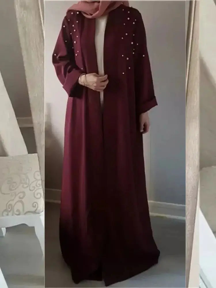 The Maison Kimono - Wine Red